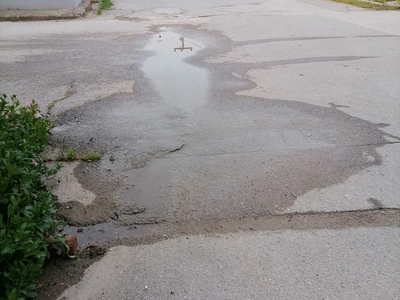 Διαρροή στο δίκτυο ύδρευσης στους Ωρεούς