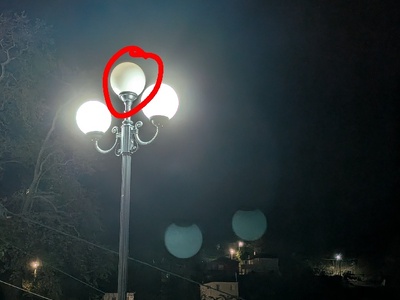 Καμένα Φωτιστικα Κρυονεριτης