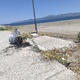 Σκουπίδια και χόρτα Λιμάνι Πευκί